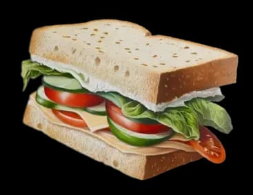 Illustration de sandwich